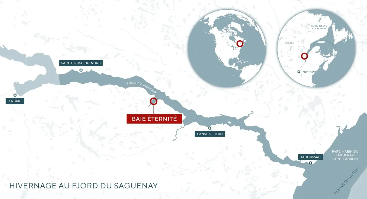 FOREL - Hivernage au fjord du Saguenay (2027-2028)